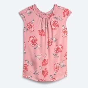 Daniel Rainn Emela Ruffle Neckline Blouse